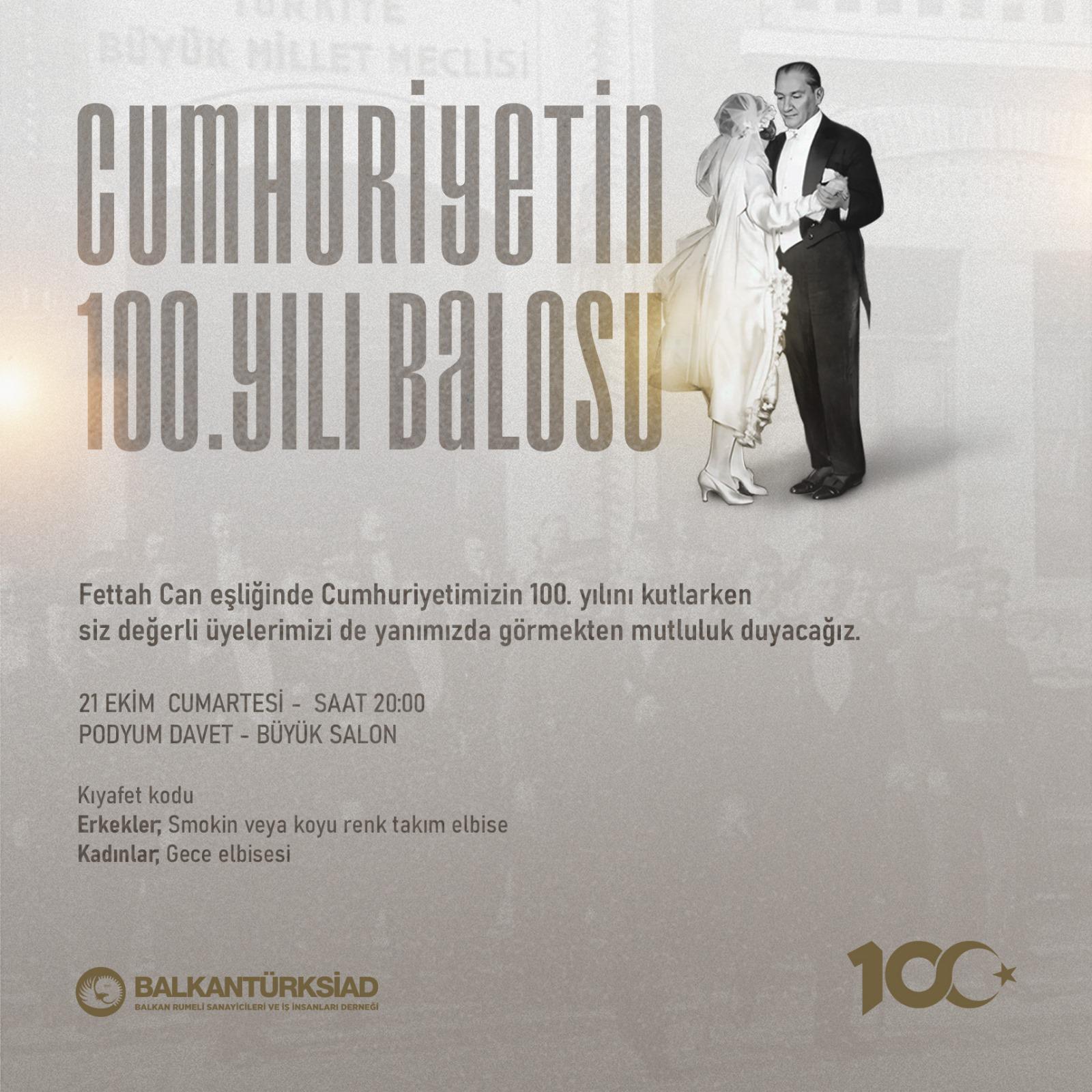 CUMHURİYETİMİZİN 100. YILI BALOSU